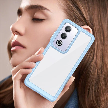 For Oppo A80 5G / A3 Pro (Global) 5G Case TPU +Acrylic Protective Clear Phone Cover