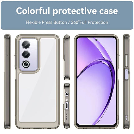 For Oppo A80 5G / A3 Pro (Global) 5G Case TPU +Acrylic Protective Clear Phone Cover