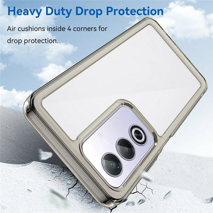 For Oppo A80 5G / A3 Pro (Global) 5G Case TPU +Acrylic Protective Clear Phone Cover