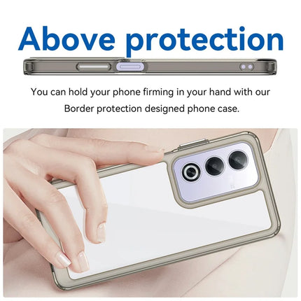 For Oppo A80 5G / A3 Pro (Global) 5G Case TPU +Acrylic Protective Clear Phone Cover