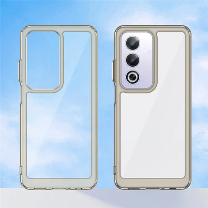 For Oppo A80 5G / A3 Pro (Global) 5G Case TPU +Acrylic Protective Clear Phone Cover