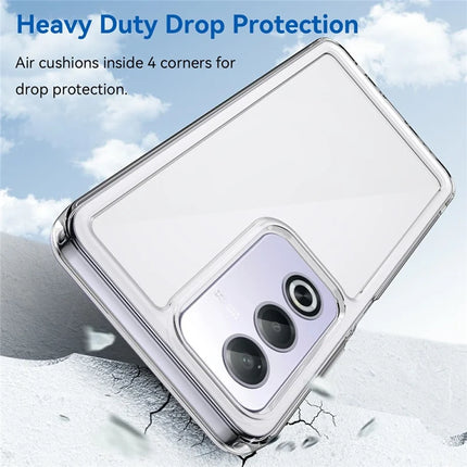 For Oppo A80 5G / A3 Pro (Global) 5G Case TPU +Acrylic Protective Clear Phone Cover