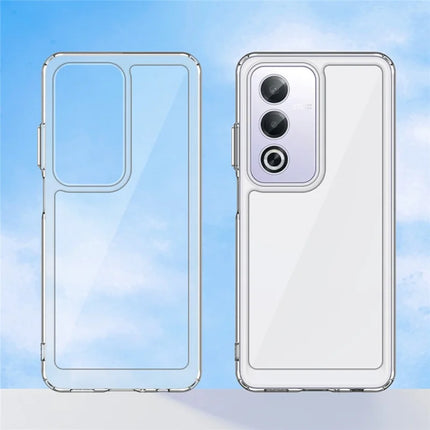 For Oppo A80 5G / A3 Pro (Global) 5G Case TPU +Acrylic Protective Clear Phone Cover