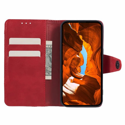 For Oppo A60 4G Case Splicing Texture Leather Phone Cover Viewing Stand