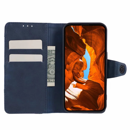 For Oppo A60 4G Case Splicing Texture Leather Phone Cover Viewing Stand