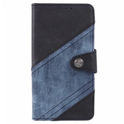 For Oppo A60 4G Case Splicing Texture Leather Phone Cover Viewing Stand