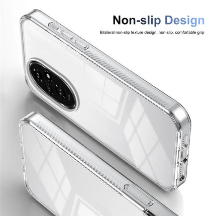 For Honor 200 5G Clear Phone Case TPU+PC Anti-Slip Drop-Proof Back Cover