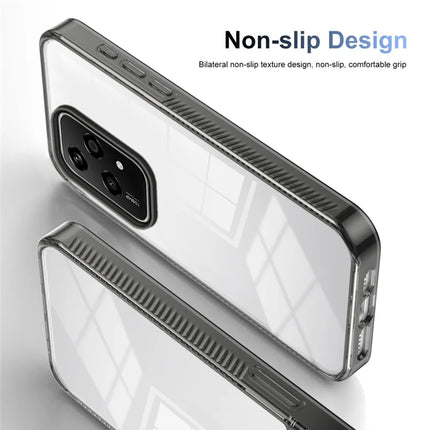 For Honor 200 Lite Clear Phone Case TPU+PC Anti-Slip Drop-Proof Back Cover