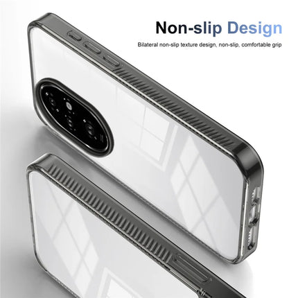 For Honor 200 Pro 5G Clear Phone Case TPU+PC Anti-Slip Drop-Proof Back Cover