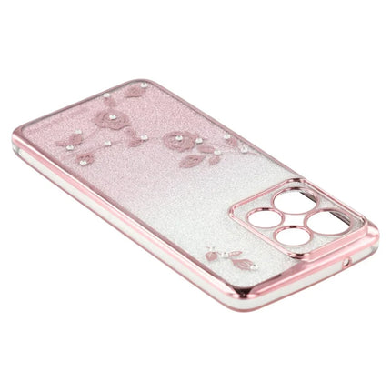 KADEM For Motorola Edge 50 Neo 5G / Moto S50 5G / Thinkphone 25 5G Case Flower TPU Flexible Gradient Phone Cover
