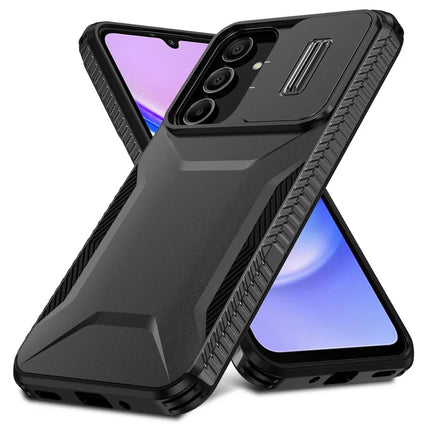 For Samsung Galaxy A16 5G / A16 4G Case Camshield TPU+PC Phone Cover Non-Slip Side Edge