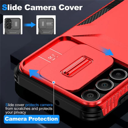 For Samsung Galaxy A16 5G / A16 4G Case Camshield TPU+PC Phone Cover Non-Slip Side Edge