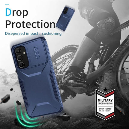 For Samsung Galaxy A16 5G / A16 4G Case Camshield TPU+PC Phone Cover Non-Slip Side Edge