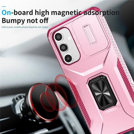 For Samsung Galaxy A16 5G / A16 4G Case Camshield Kickstand TPU+PC Anti-Slip Phone Cover