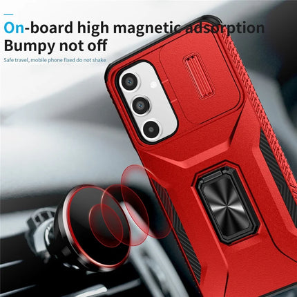 For Samsung Galaxy A16 5G / A16 4G Case Camshield Kickstand TPU+PC Anti-Slip Phone Cover