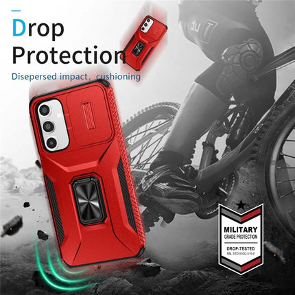 For Samsung Galaxy A16 5G / A16 4G Case Camshield Kickstand TPU+PC Anti-Slip Phone Cover
