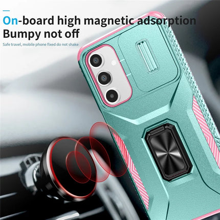 For Samsung Galaxy A16 5G / A16 4G Case Camshield Kickstand TPU+PC Anti-Slip Phone Cover