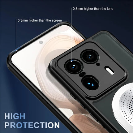 For Motorola Moto X50 Ultra 5G / Edge 50 Ultra 5G Magnetic Case Heat Dissipation Aromatherapy Kickstand Silicone+PC Phone Cover
