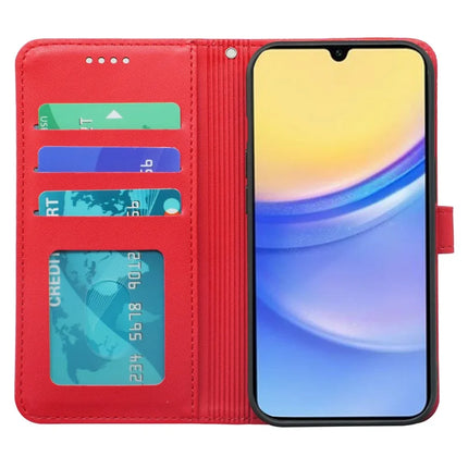 For Samsung Galaxy A16 5G / A16 4G Wallet Case Magnetic Snap Leather Phone Cover with Strap