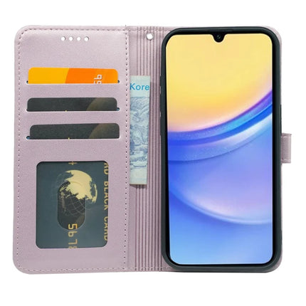 For Samsung Galaxy A16 5G / A16 4G Wallet Case Magnetic Snap Leather Phone Cover with Strap