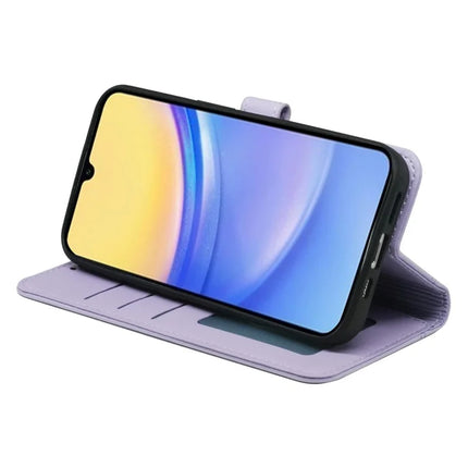 For Samsung Galaxy A16 5G / A16 4G Wallet Case Magnetic Snap Leather Phone Cover with Strap