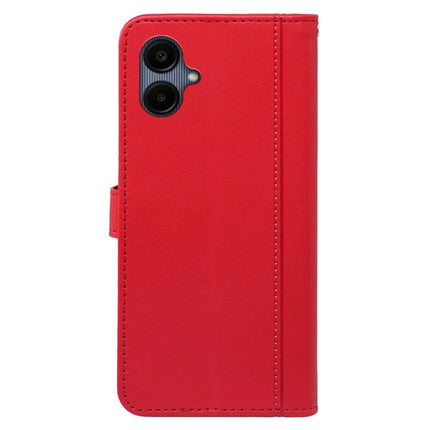 For Samsung Galaxy A06 Wallet Case Magnetic Snap Leather Phone Cover with Strap