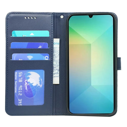 For Samsung Galaxy A06 Wallet Case Magnetic Snap Leather Phone Cover with Strap