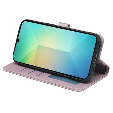 For Samsung Galaxy A06 Wallet Case Magnetic Snap Leather Phone Cover with Strap