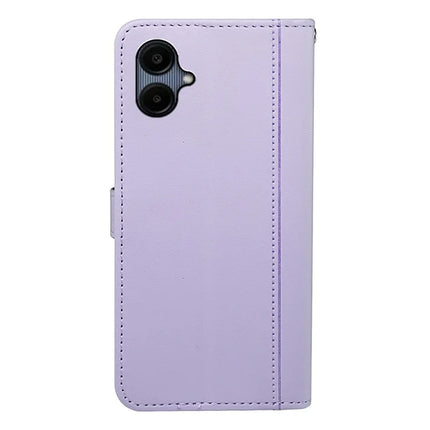 For Samsung Galaxy A06 Wallet Case Magnetic Snap Leather Phone Cover with Strap