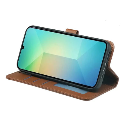 For Samsung Galaxy A06 Wallet Case Magnetic Snap Leather Phone Cover with Strap