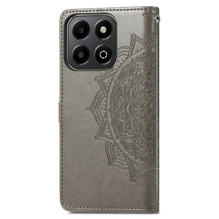 For Honor X6b 4G Wallet Case Mandala Flower Leather Phone Cover Stand View