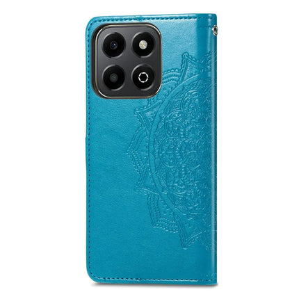 For Honor X6b 4G Wallet Case Mandala Flower Leather Phone Cover Stand View