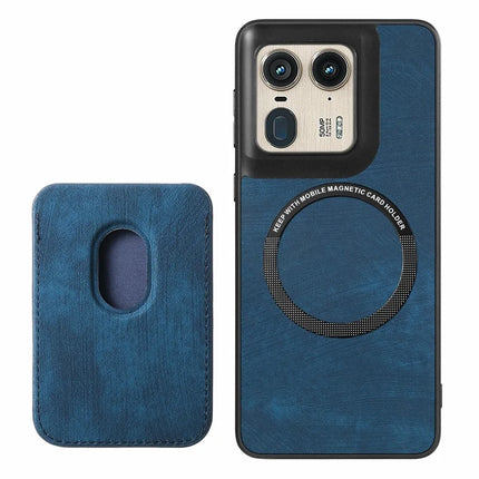 For Motorola Moto X50 Ultra 5G / Edge 50 Ultra 5G Case Leather+TPU Retro Phone Cover with Detachable Card Slot