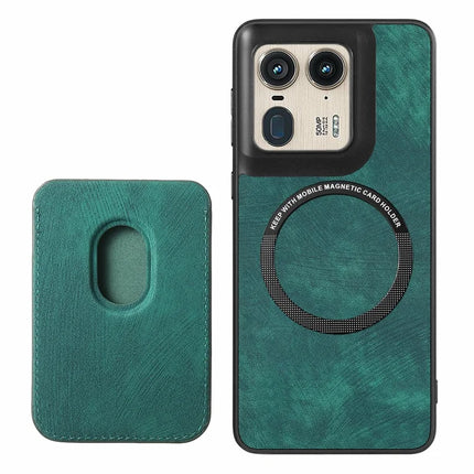 For Motorola Moto X50 Ultra 5G / Edge 50 Ultra 5G Case Leather+TPU Retro Phone Cover with Detachable Card Slot