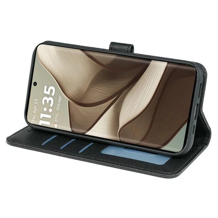 For Motorola Edge 50 5G Wallet Phone Case Pattern Imprint Leather Flip Cover