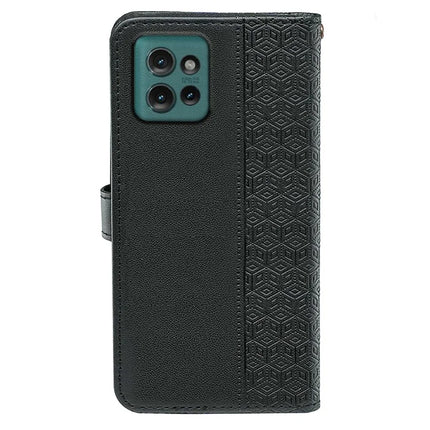 For Motorola Edge 50 5G Wallet Phone Case Pattern Imprint Leather Flip Cover