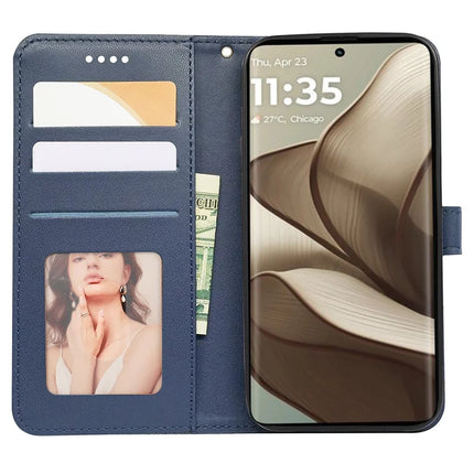 For Motorola Edge 50 5G Wallet Phone Case Pattern Imprint Leather Flip Cover
