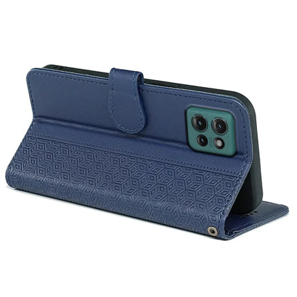 For Motorola Edge 50 5G Wallet Phone Case Pattern Imprint Leather Flip Cover