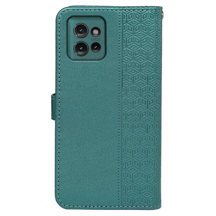 For Motorola Edge 50 5G Wallet Phone Case Pattern Imprint Leather Flip Cover