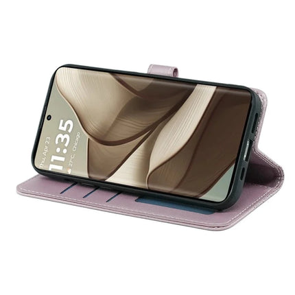 For Motorola Edge 50 5G Wallet Phone Case Pattern Imprint Leather Flip Cover
