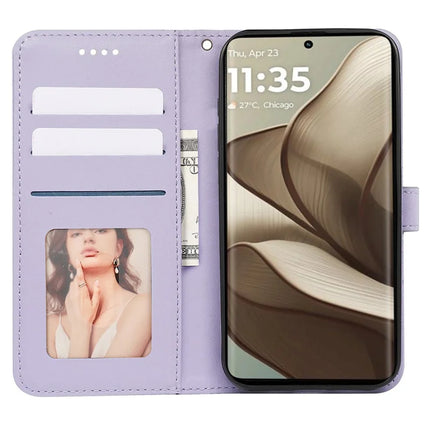 For Motorola Edge 50 5G Wallet Phone Case Pattern Imprint Leather Flip Cover