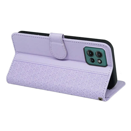 For Motorola Edge 50 5G Wallet Phone Case Pattern Imprint Leather Flip Cover