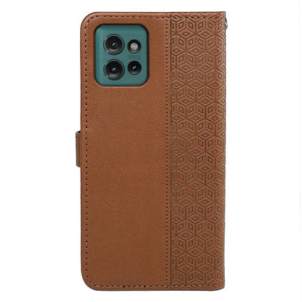 For Motorola Edge 50 5G Wallet Phone Case Pattern Imprint Leather Flip Cover