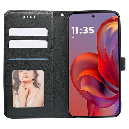 For Motorola Edge 50 Neo 5G / Moto S50 5G / Thinkphone 25 5G Wallet Phone Case Pattern Imprint Leather Flip Cover