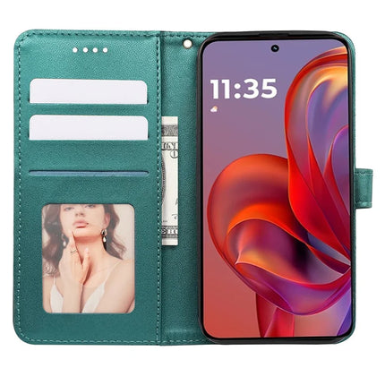 For Motorola Edge 50 Neo 5G / Moto S50 5G / Thinkphone 25 5G Wallet Phone Case Pattern Imprint Leather Flip Cover