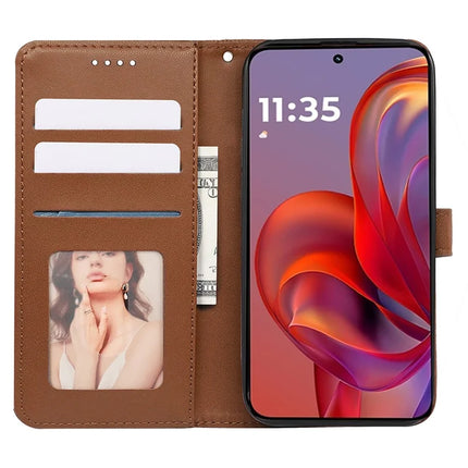 For Motorola Edge 50 Neo 5G / Moto S50 5G / Thinkphone 25 5G Wallet Phone Case Pattern Imprint Leather Flip Cover