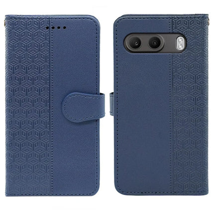 For OnePlus Nord 4 Wallet Phone Case Pattern Imprint Leather Flip Cover - Blue