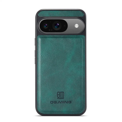DG.MING For Google Pixel 9 Pro  /  Pixel 9 Case Anti-Drop Leather Coated PC+TPU Phone Back Cover
