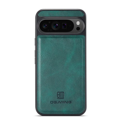 DG.MING For Google Pixel 9 Pro XL Case Anti-Drop Leather Coated PC+TPU Phone Back Cover