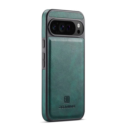 DG.MING For Google Pixel 9 Pro XL Case Anti-Drop Leather Coated PC+TPU Phone Back Cover